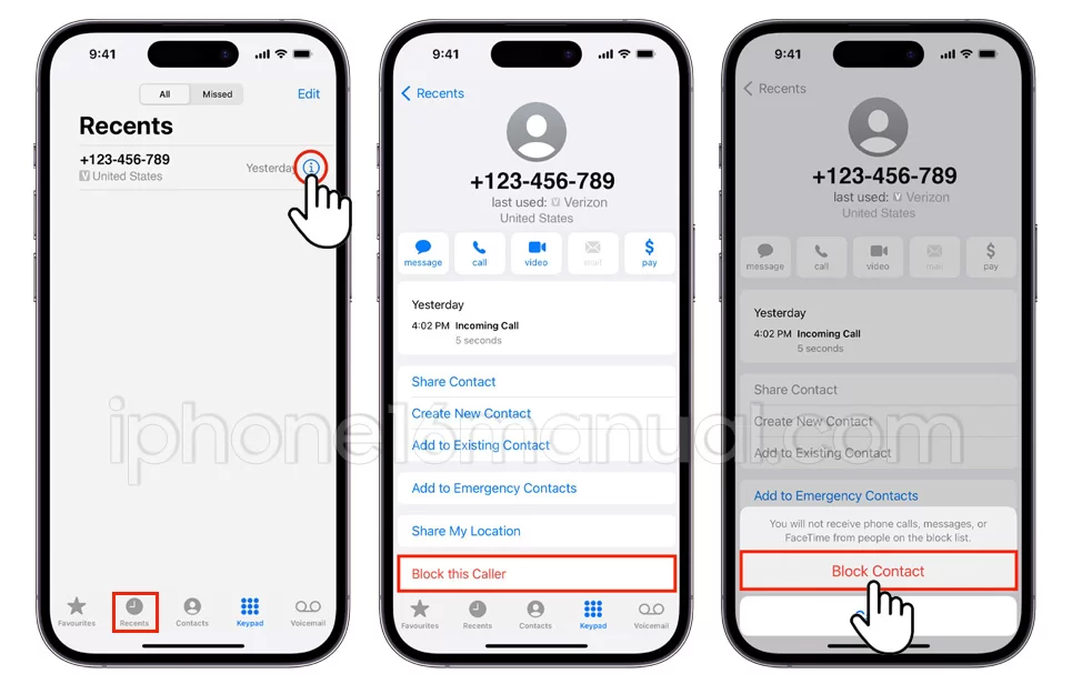 How to Block Unwanted Calls on iPhone