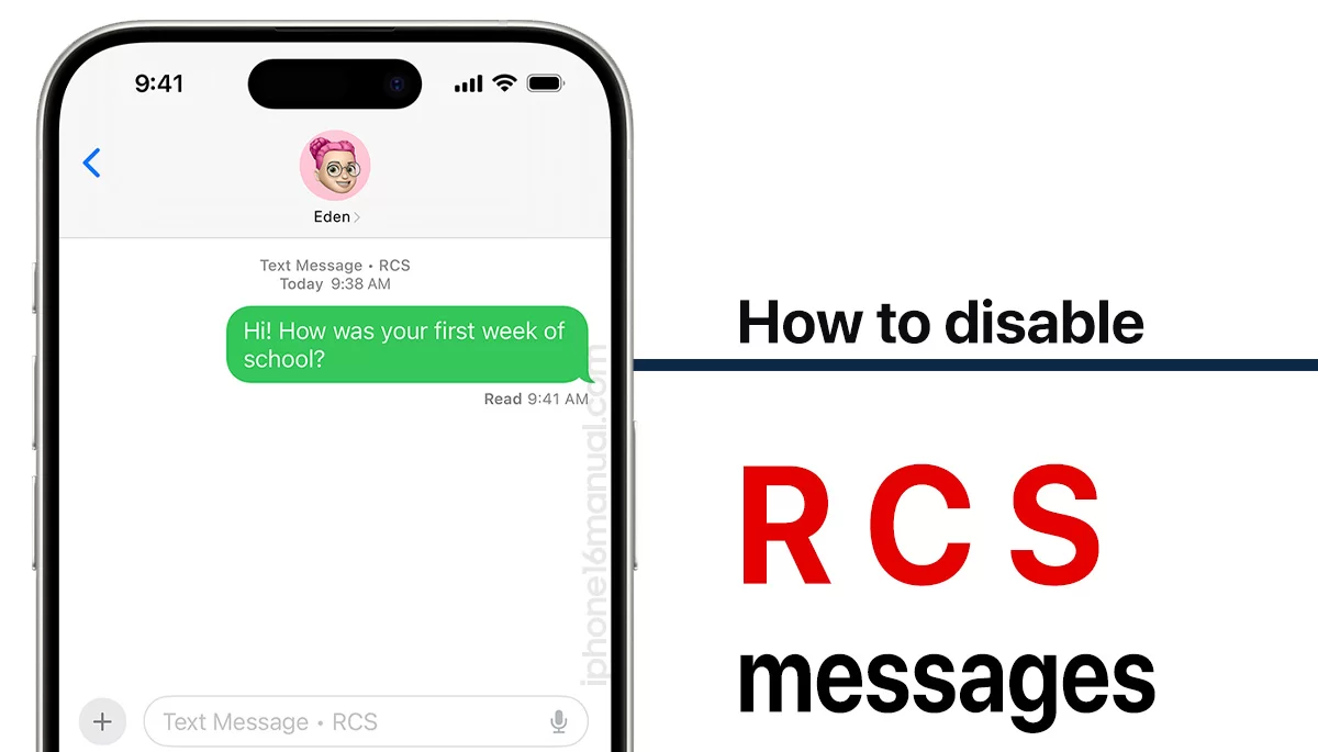 How to Easily Turn Off RCS on iPhone