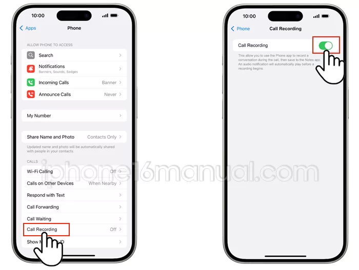 How to Enable Call Recording on iPhone