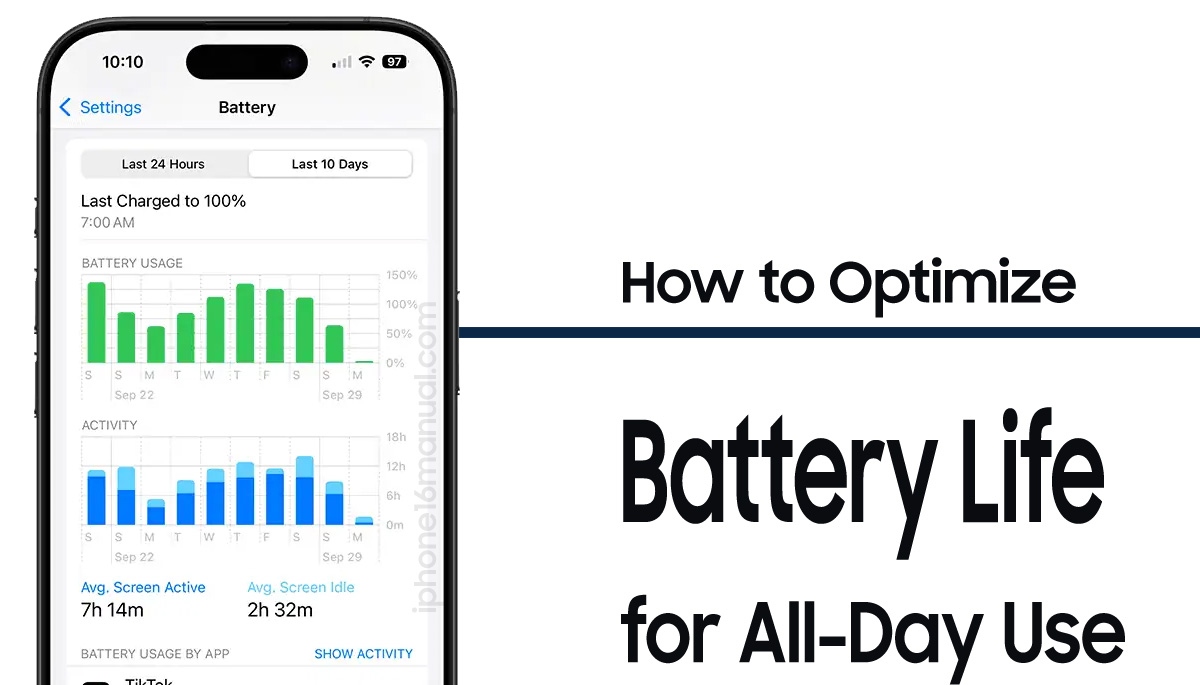 How to Optimize iPhone Battery Life for All-Day Use