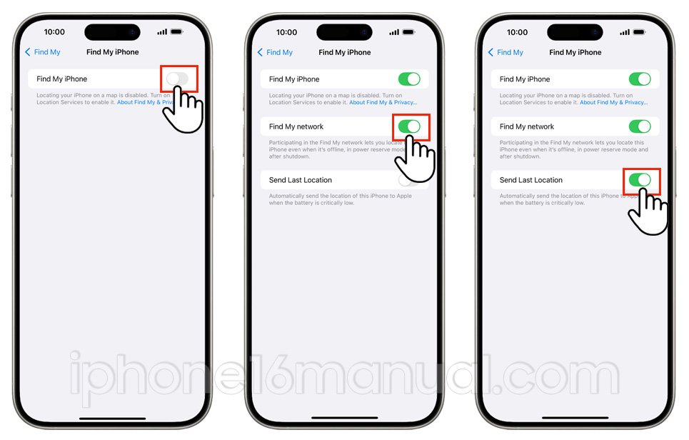 How to Enable Find My iPhone on iPhone