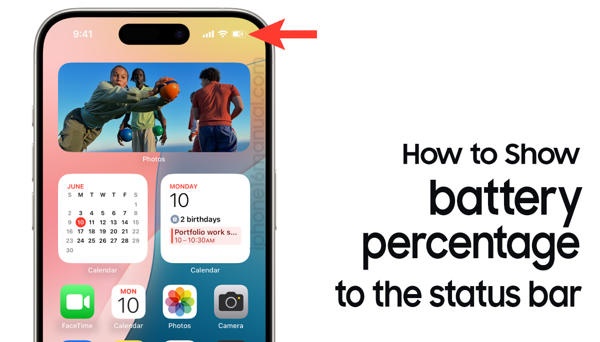How to Show Battery Percentage on iPhone Series Easily